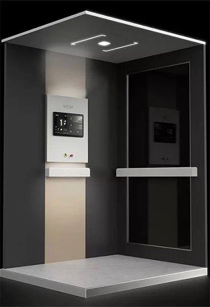 Modern hme elevator with smart control panel Modern hme elevator with smart control panel
